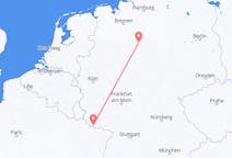 Flyreiser fra Hannover, Tyskland til Saarbrücken, Tyskland
