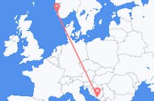 Flyg från Stavanger till Mostar