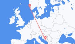 Flights from Stavanger to Mostar