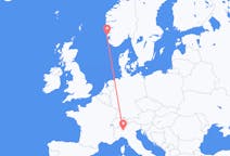 Flights from Haugesund, Norway to Milan, Italy