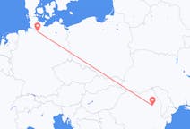 Loty z Bacau, Rumunia do Hamburg, Niemcy