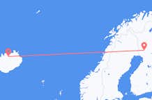 Flights from Rovaniemi to Akureyri