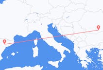 Fly fra Lleida til Bukarest