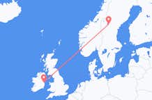Loty z Östersund, Szwecja z Dublin, Irlandia
