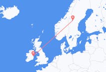 Flyreiser fra Östersund, Sverige til Dublin, Irland