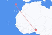 Flights from Akure, Nigeria to Vila Baleira, Portugal