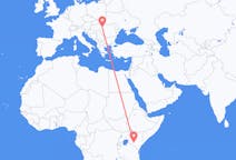Vols de Nairobi, le Kenya à Oradea, Roumanie
