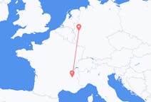 Flyg från Köln till Grenoble