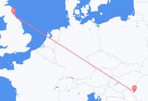 Flyrejser fra Timișoara, Rumænien til Newcastle upon Tyne, England
