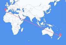出发地 新西兰出发地 內皮爾目的地 葡萄牙里斯本的航班
