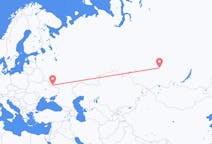 Flyg från Belgorod till Krasnojarsk