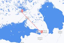 Flyg från Sankt Petersburg till Villmanstrand