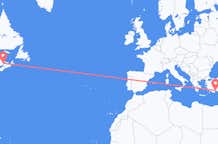 Flyrejser fra Moncton til Antalya