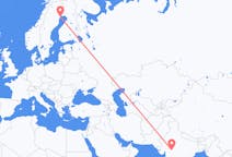 Flights from Indore, India to Luleå, Sweden