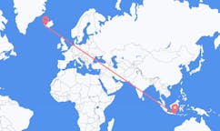 Flights from the city of Banyuwangi, Indonesia to the city of Reykjavik, Iceland
