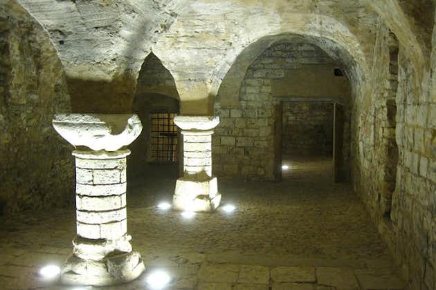 Visite de la vieille ville de Prague et du souterrain et du donjon médiévaux