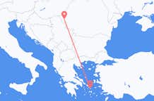 Flyreiser fra Timișoara, Romania til Mykonos, Hellas
