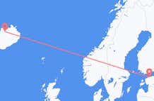 Flüge von Tallinn, Estland nach Akureyri, Island
