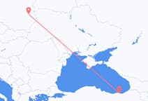 Flyrejser fra Trabzon til Lublin