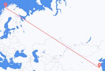 Flyreiser fra Nanjing, Kina til Tromsø, Norge