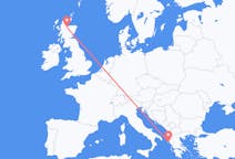 Flights from Inverness, Scotland to Corfu, Greece