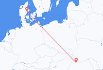 Flights from Aarhus, Denmark to Baia Mare, Romania