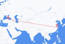 中国出发地 杭州市飞往中国目的地 薩姆松的航班