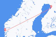 Flights from Oulu to Bergen