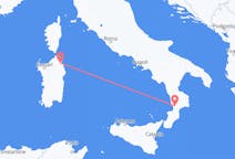 이탈리아 올비아에서 출발해 이탈리아 라메지아 테르메에게(으)로 가는 항공편