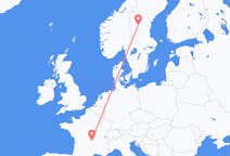 Flights from Clermont-Ferrand, France to Sveg, Sweden
