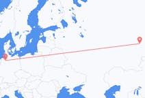 出发地 俄罗斯叶卡捷琳堡目的地 德国不来梅的航班