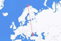 Flyreiser fra Zonguldak, Tyrkia til Alta, Norge