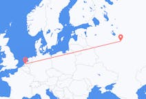 Fly fra Ivanovo til Rotterdam