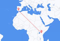 Flights from Nairobi, Kenya to Seville, Spain