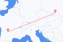 Flyg från Brive-la-gaillarde till Krakow