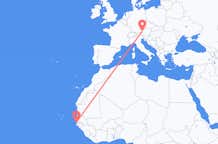 Flights from Banjul to Salzburg
