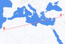 Fly fra Tindouf til Mardin