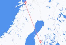 Flyreiser fra Narvik, Norge til Tammerfors, Finland