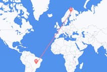Flights from Brasília, Brazil to Kittilä, Finland