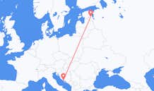 Flyg från Tartu till Split