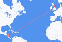 Flyreiser fra Liberia, Costa Rica til Manchester, England