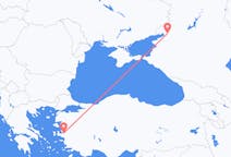 Vluchten van Rostov aan de Don naar İzmir