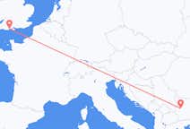 来自英格兰的出发地 伯恩茅斯目的地 保加利亚苏菲亚的航班