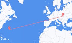 Flights from Bermuda, the United Kingdom to Košice, Slovakia