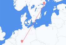 Flyg från Frankfurt, Tyskland till Stockholm, Sverige