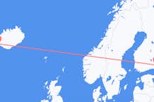 Flights from Lappeenranta to Reykjavík