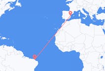 Flyrejser fra Fortaleza, Brasilien til Valencia, Spanien