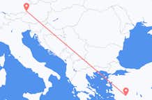 Flüge von Denizli, nach Salzburg