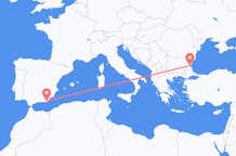 Flyg från Almeria, Spanien till Burgas, Bulgarien