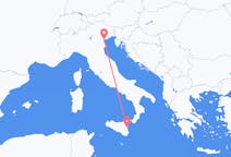 Flyrejser fra Venedig til Catania